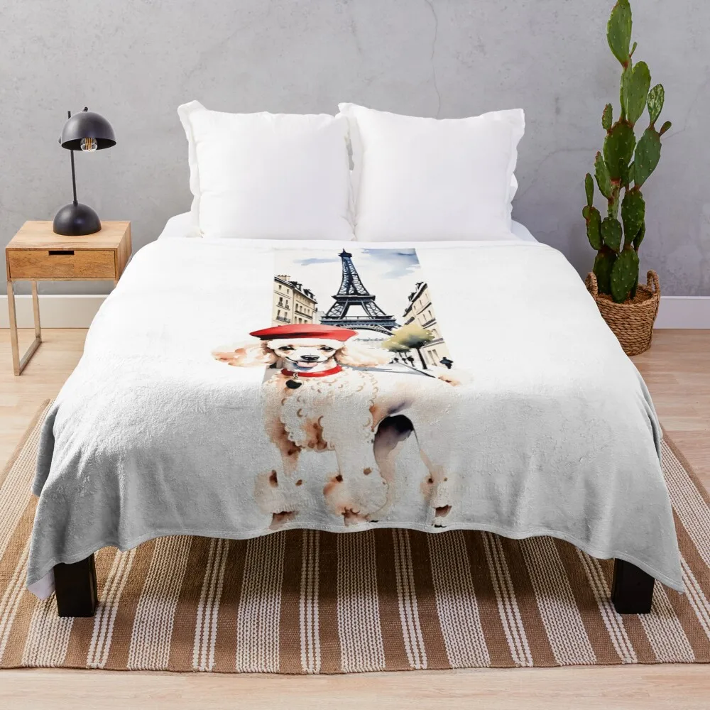 Poodle in Paris Throw Blanket heavy to sleep Moving valentine gift ideas warm for winter Blankets
Poodle in Paris Throw Blanket heavy to sleep Moving valentine gift ideas warm for winter Blankets