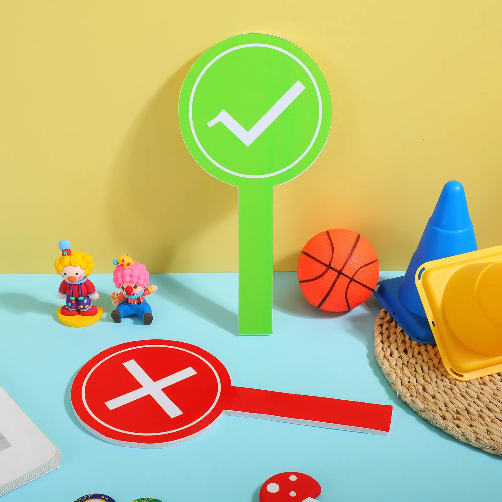 2Pcs Answer Paddle Multi Functional Teacher Classroom Judge Board Portable Voting Board Educational Supplies Answer Paddle
2Pcs Answer Paddle Multi Functional Teacher Classroom Judge Board Portable Voting Board Educational Supplies Answer Paddle