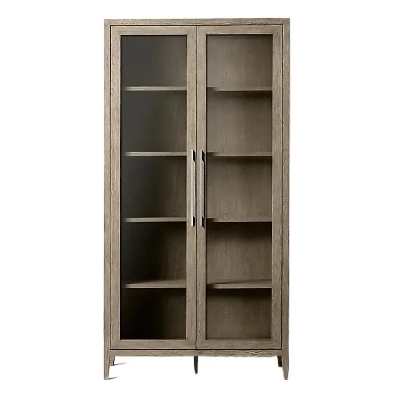 Italian light luxury solid wood dining side cabinet, American rural retro, Nordic minimalist bookcase, modern wine cabinet
Italian light luxury solid wood dining side cabinet, American rural retro, Nordic minimalist bookcase, modern wine cabinet