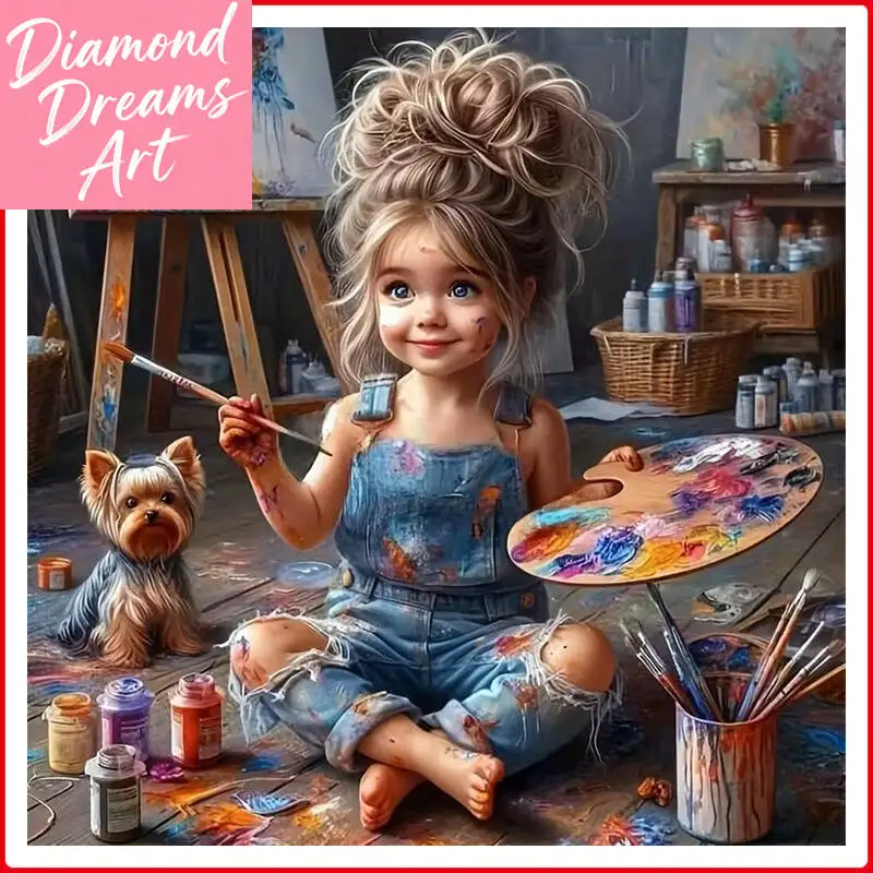 Frameless, DIY 5D Diamond Art Kit Painting Girl Full Drill Craft Wall Decor Canvas Less Unique Handmade Gift
Frameless, DIY 5D Diamond Art Kit Painting Girl Full Drill Craft Wall Decor Canvas Less Unique Handmade Gift