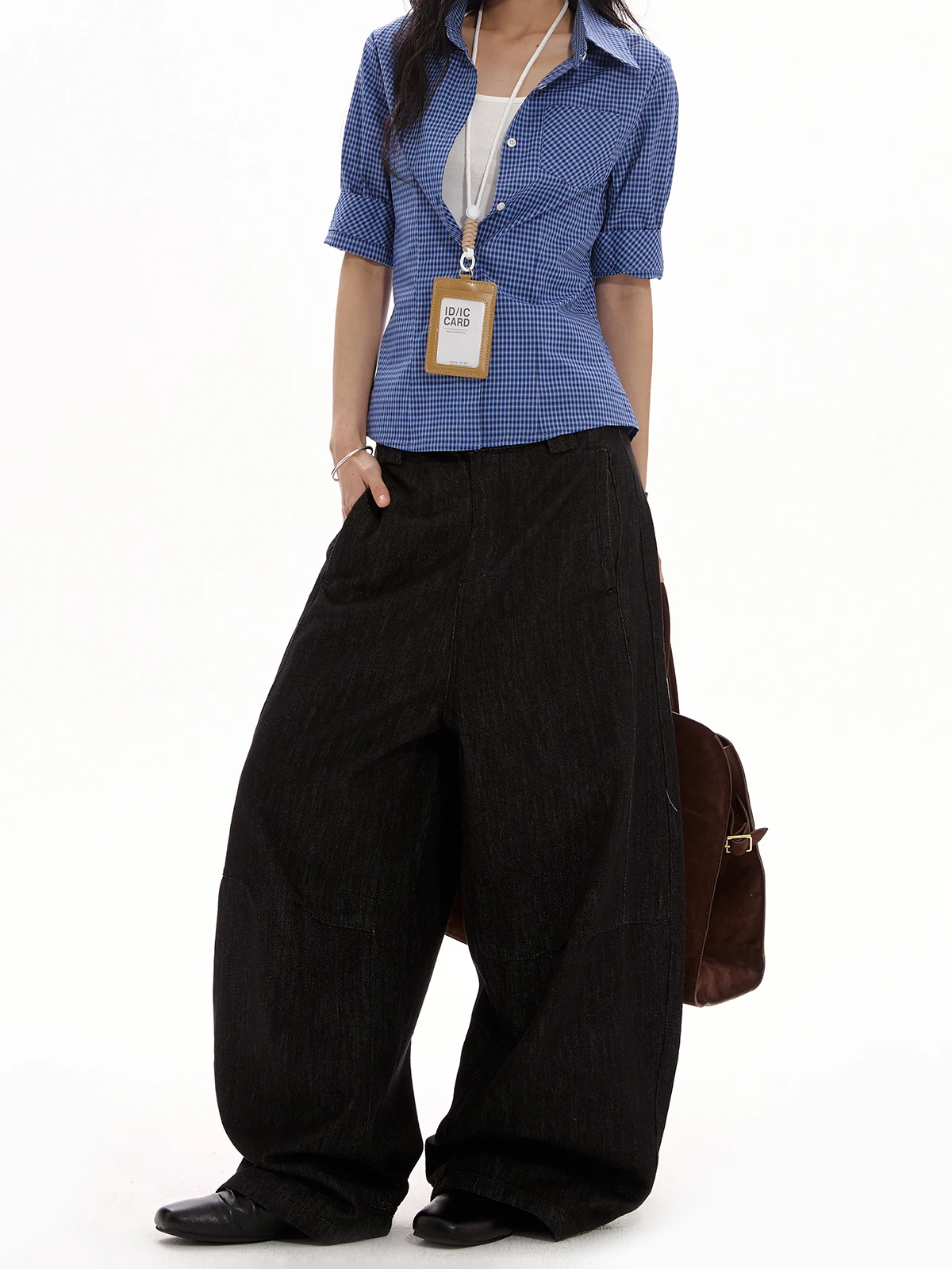 Вад, американские ретро широкие свободные цветные джинсы, женские мешковатые свободные прямые узкие джинсовые модные длинные брюки, повседневные однотонные
Вад, американские ретро широкие свободные цветные джинсы, женские мешковатые свободные прямые узкие джинсовые модные длинные брюки, повседневные однотонные