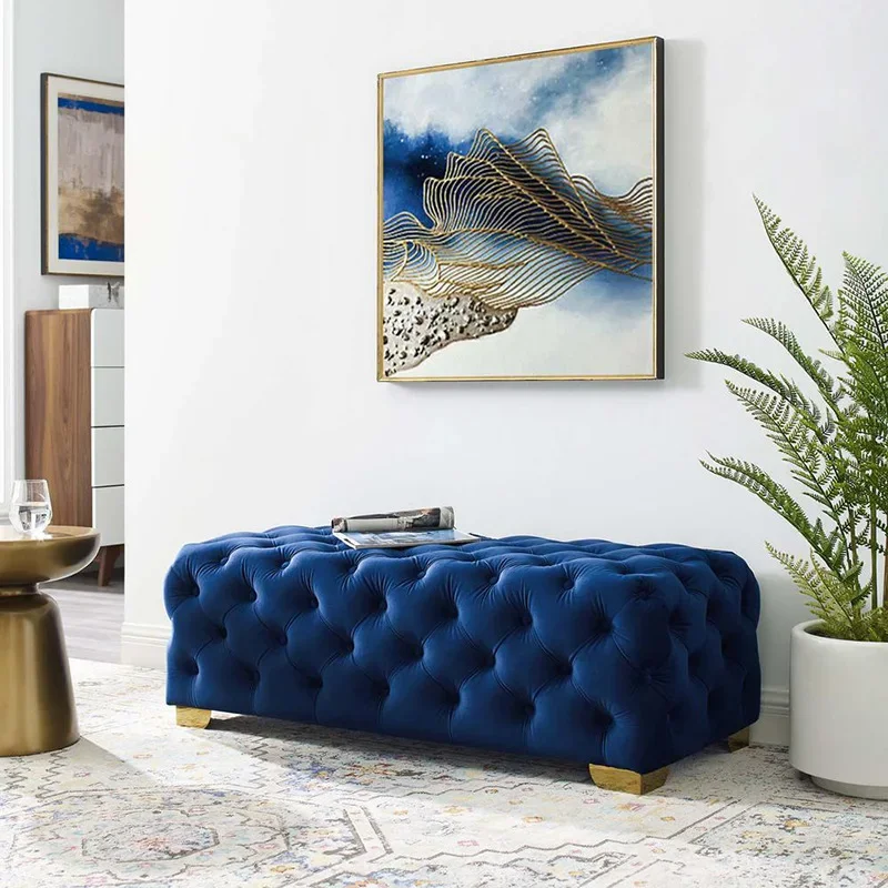 Nordic Minimalist Stools Modern Bench Living Room Furniture Doorway Shoe Changing Stool Creative Bedroom Bed End Stool
Nordic Minimalist Stools Modern Bench Living Room Furniture Doorway Shoe Changing Stool Creative Bedroom Bed End Stool