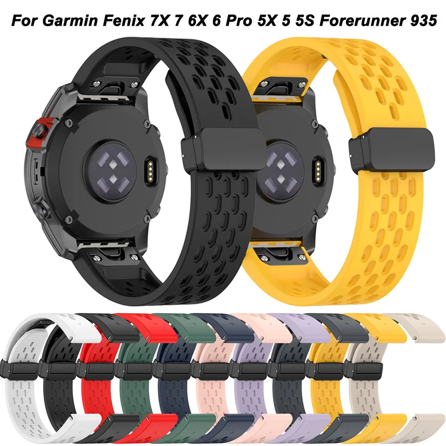 26 22MM Silicone QuickFit Watchband Strap For Garmin Fenix 7X 7 7S 6X 6 6S Pro 5 5X 5S Epix 2 945 Smartwatch Wristbands Bracelet
26 22MM Silicone QuickFit Watchband Strap For Garmin Fenix 7X 7 7S 6X 6 6S Pro 5 5X 5S Epix 2 945 Smartwatch Wristbands Bracelet