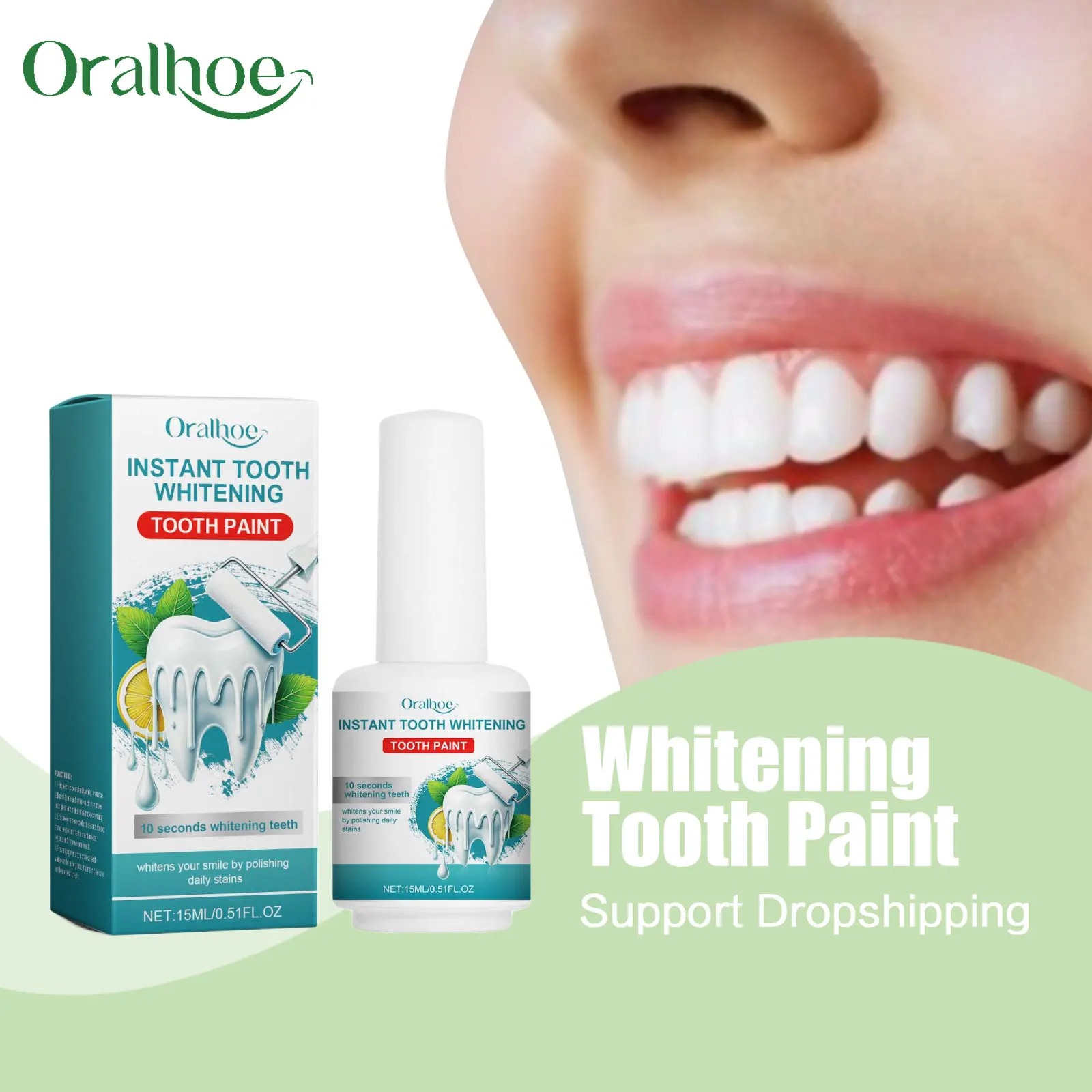 Краска для отбеливания зубов, мгновенное отбеливание зубов, сыворотка для удаления пятен с зубного камня, предотвращение пигментации, чистая гигиена полости рта, уход за полостью рта
Краска для отбеливания зубов, мгновенное отбеливание зубов, сыворотка для удаления пятен с зубного камня, предотвращение пигментации, чистая гигиена полости рта, уход за полостью рта