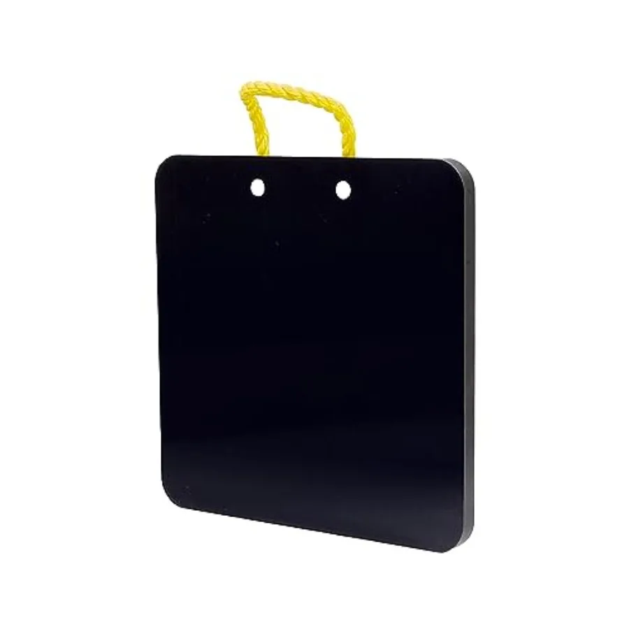 Utility trucks, cranes, RVs: HDPE outrigger pad, black, 18x18x1 inch, heavy-duty non-slip with rope handle
Utility trucks, cranes, RVs: HDPE outrigger pad, black, 18x18x1 inch, heavy-duty non-slip with rope handle
