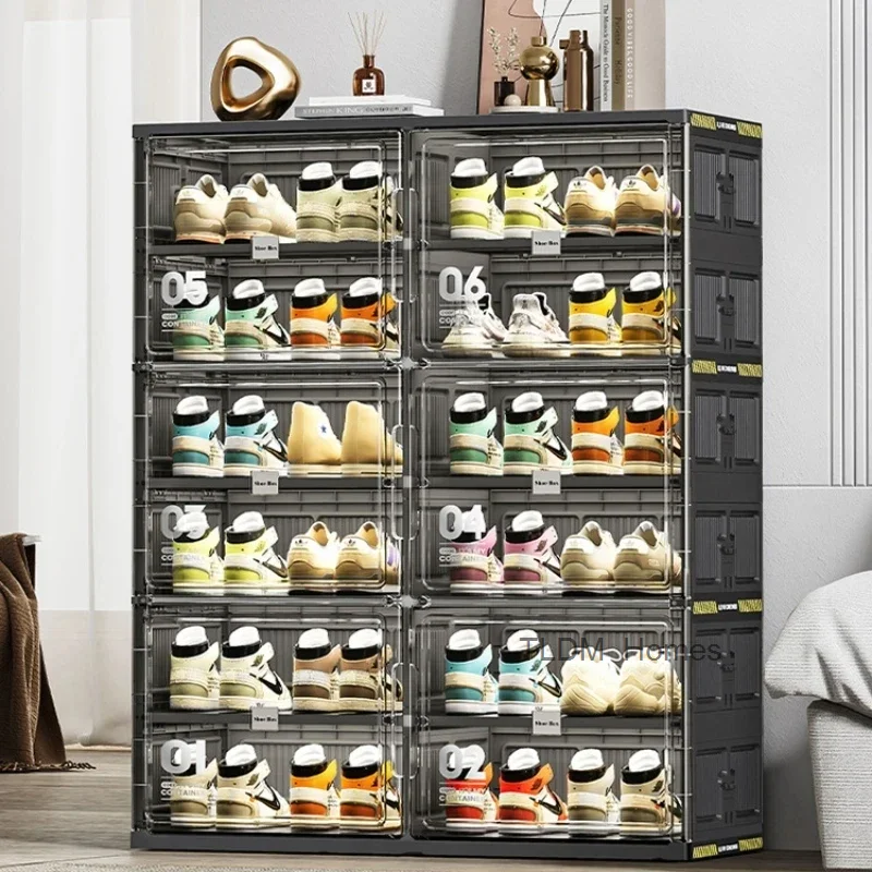 Folding Free Installation Storage Box Transparent Shoe Cabinet Storage Sundries Storage Box Shoe Organizer Storage
Folding Free Installation Storage Box Transparent Shoe Cabinet Storage Sundries Storage Box Shoe Organizer Storage