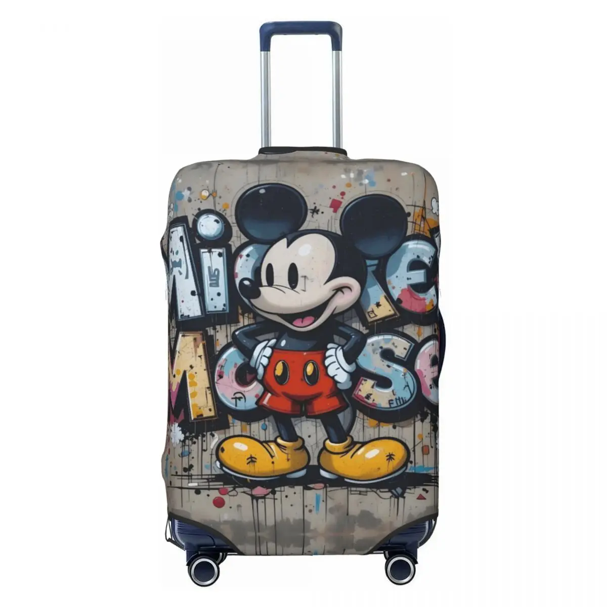 Custom Graffiti Mickey Mouse Luggage Cover Fashion Classic Cartoon Movie Suitcase Protector Covers Suit For 18-32 inch
Custom Graffiti Mickey Mouse Luggage Cover Fashion Classic Cartoon Movie Suitcase Protector Covers Suit For 18-32 inch