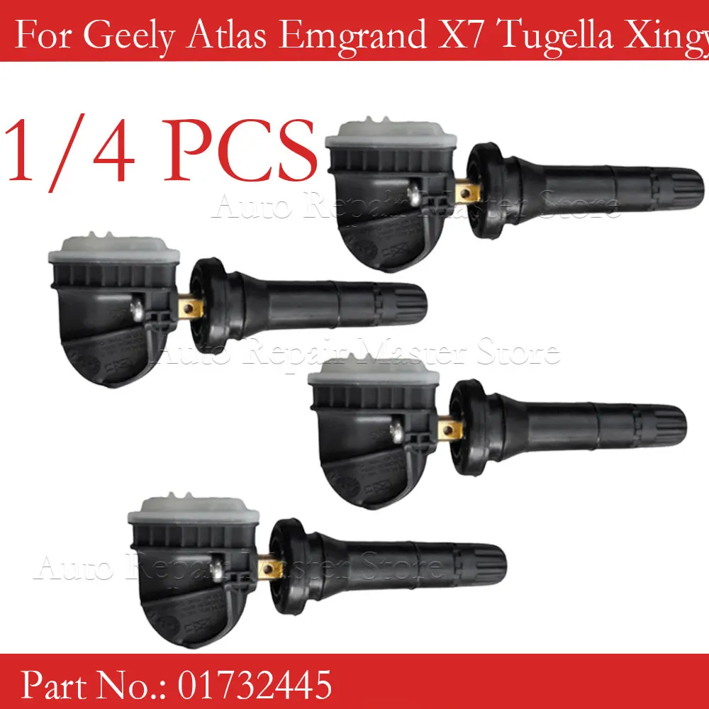 1/4 шт 01732445 Датчик давления в шинах TPMS 433 МГц для Geely Atlas Pro Atlas Tugella Tugella L Atlas X Emgrand Gse Binray
1/4 шт 01732445 Датчик давления в шинах TPMS 433 МГц для Geely Atlas Pro Atlas Tugella Tugella L Atlas X Emgrand Gse Binray