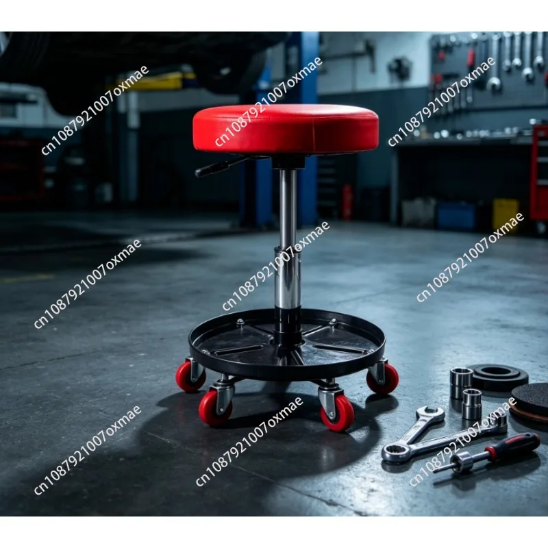 Rolling Mechanic Stool with Tool Tray & Universal Casters for Garage Workshop
Rolling Mechanic Stool with Tool Tray & Universal Casters for Garage Workshop