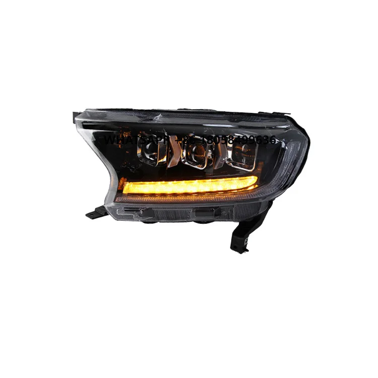 High Quality Car Accessories LED Headlamp with Three Lens SUV Head Lamp Assy Headlight for ford Ranger Everest T6 T7 2015-2020
High Quality Car Accessories LED Headlamp with Three Lens SUV Head Lamp Assy Headlight for ford Ranger Everest T6 T7 2015-2020