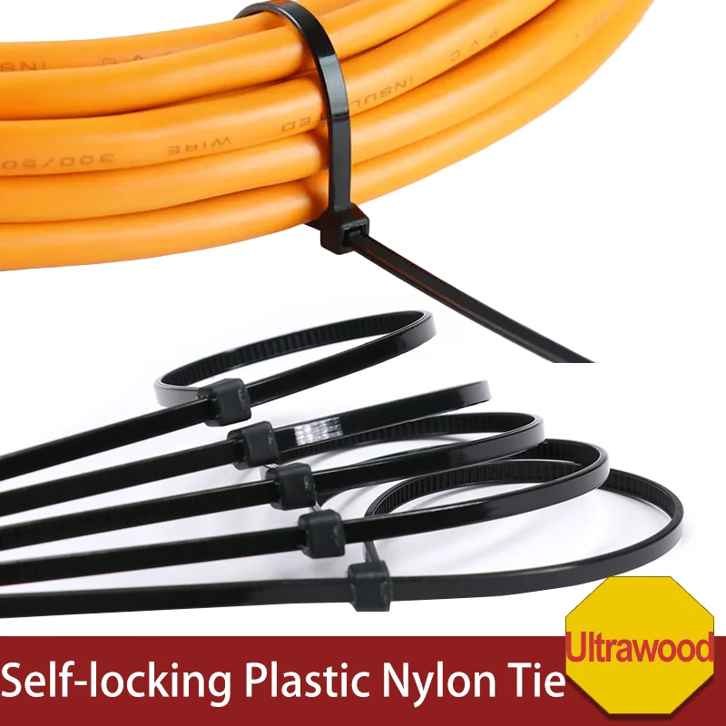 100-1000Pcs Plastic Nylon Cable Ties Self-locking 100/150/200mm Cord Straps Adjustable Fastening Loop Home Office Wire Zip Tie
100-1000Pcs Plastic Nylon Cable Ties Self-locking 100/150/200mm Cord Straps Adjustable Fastening Loop Home Office Wire Zip Tie