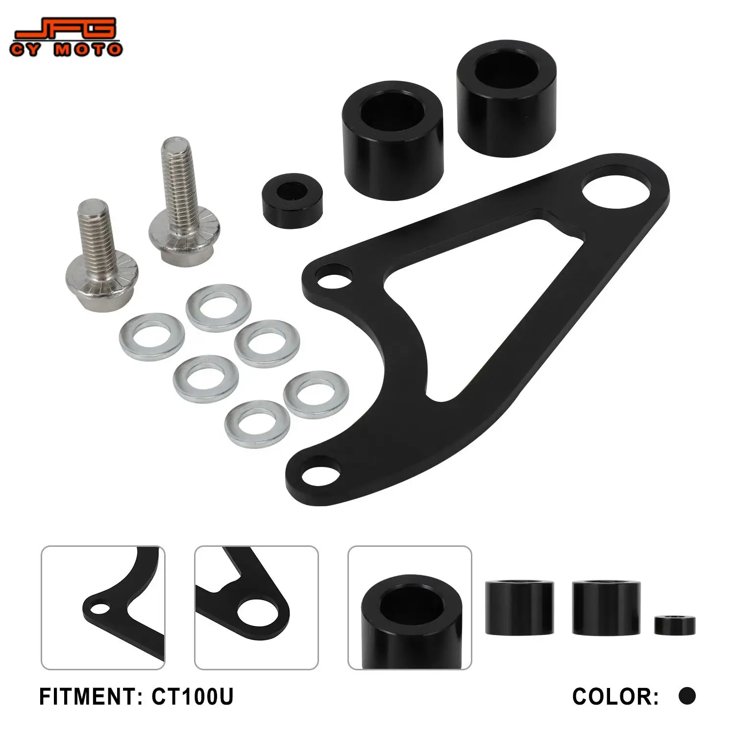 Motorcycle Brake Bracket Kit For CT100U Hydraulic Brake Stand Durable Motocross Accessories Iron Electric Dirt Pit Bike Parts
Motorcycle Brake Bracket Kit For CT100U Hydraulic Brake Stand Durable Motocross Accessories Iron Electric Dirt Pit Bike Parts