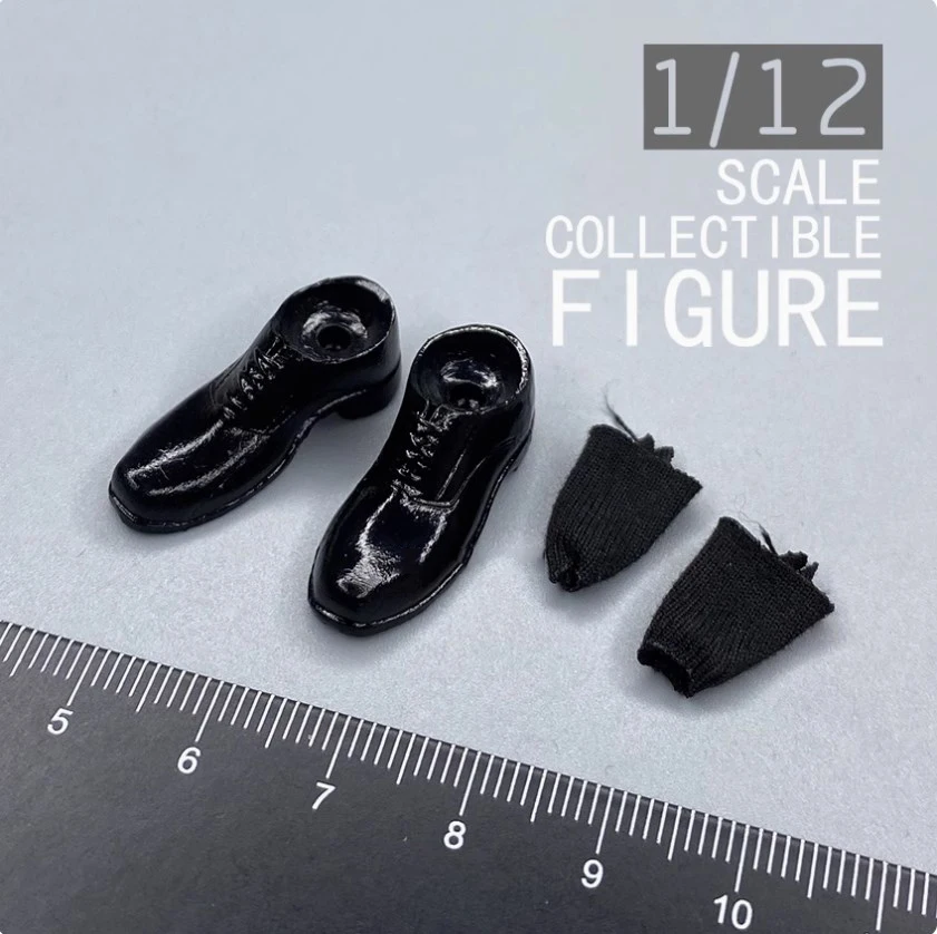 Atoncustom 1/12 Male Soldier Black Leather Shoes Model Accessories Fit 6'' Action Figure Body In Stock
Atoncustom 1/12 Male Soldier Black Leather Shoes Model Accessories Fit 6'' Action Figure Body In Stock