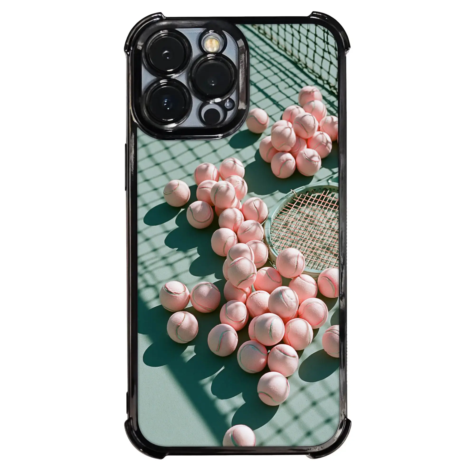 New Armor Bumper Shockproof Coquette Pink Tennis Ball Court Aesthetic Electroplating Process for iPhone Various Models
New Armor Bumper Shockproof Coquette Pink Tennis Ball Court Aesthetic Electroplating Process for iPhone Various Models