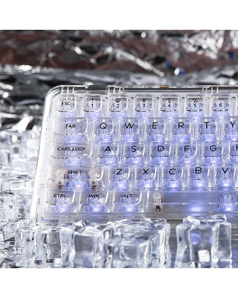 Keycaps customization personality fully transparent mechanical keyboard keycaps step from ace68 keys 87 keys 108 keys
Keycaps customization personality fully transparent mechanical keyboard keycaps step from ace68 keys 87 keys 108 keys