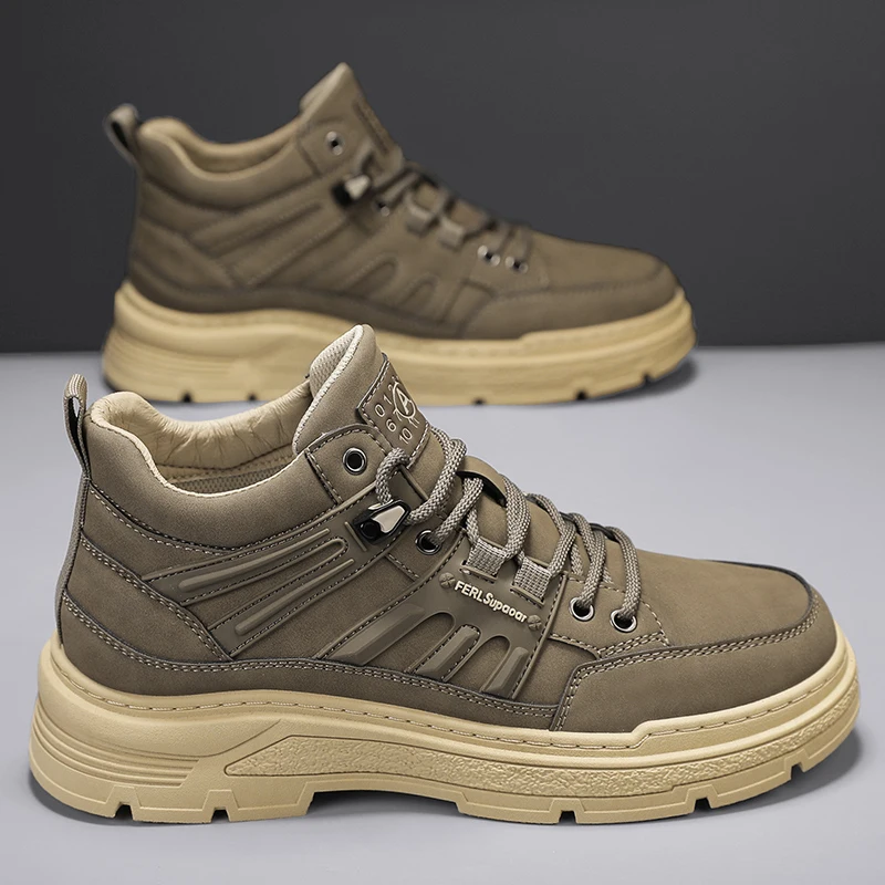 Men's Breathable Lightweight Comfortable Work Shoes Non Slip Sneakers for Outdoor Walking
Men's Breathable Lightweight Comfortable Work Shoes Non Slip Sneakers for Outdoor Walking