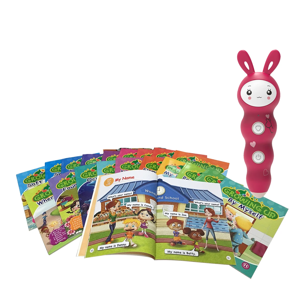OID Technology OEM Reading Pen English Readable Audio 20 Books & 1 Smart Talking Pen Language Learning Pack
OID Technology OEM Reading Pen English Readable Audio 20 Books & 1 Smart Talking Pen Language Learning Pack