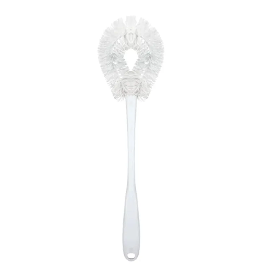 Bowl w/Curved Head, Coated Wire, Durable Poly Bristles, Reaches Under Toilet Bowl Rim
Bowl w/Curved Head, Coated Wire, Durable Poly Bristles, Reaches Under Toilet Bowl Rim