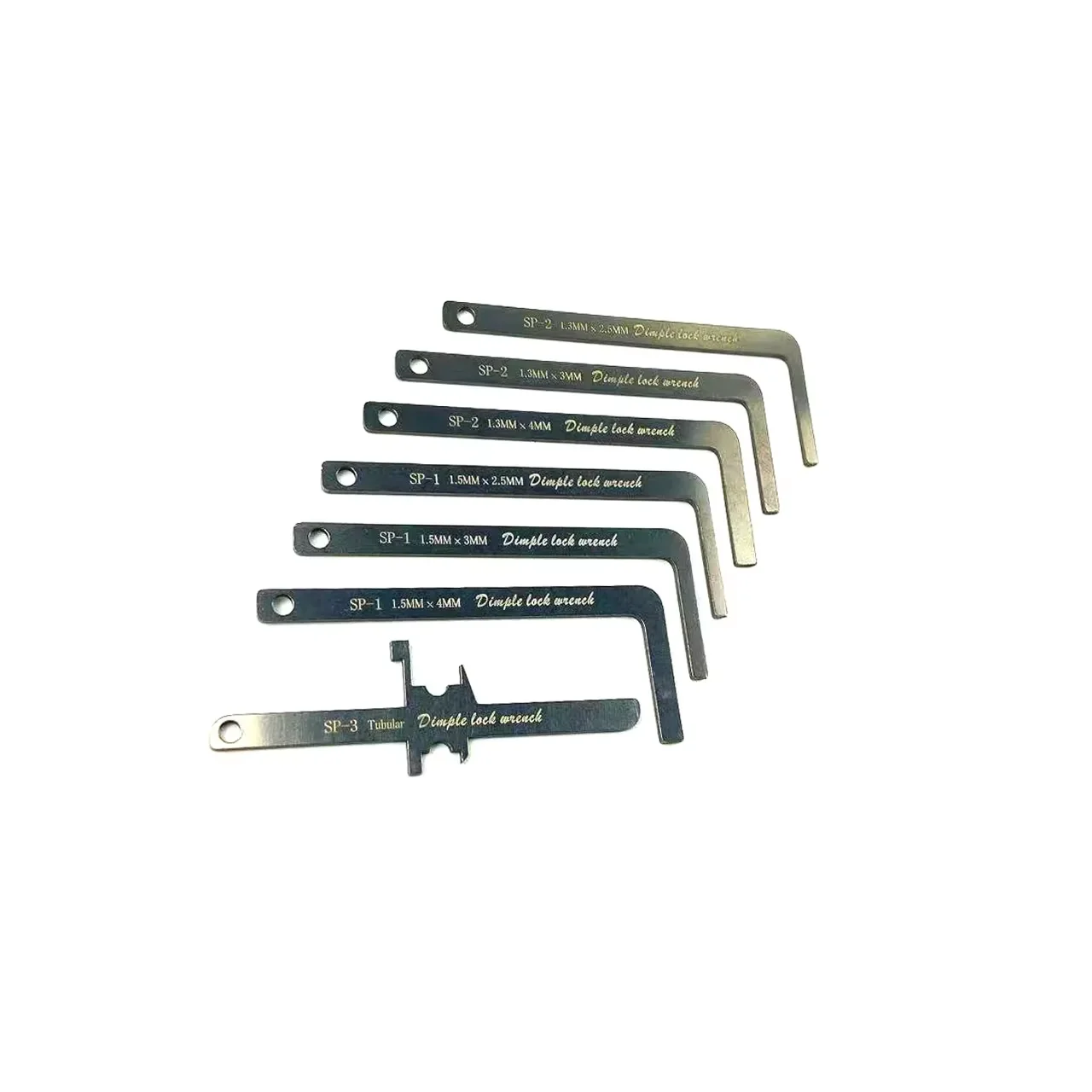 Professional Locksmith Kit - Stainless Steel Tension Wrench & Lock Pick Set with Push Rod Tools
Professional Locksmith Kit - Stainless Steel Tension Wrench & Lock Pick Set with Push Rod Tools