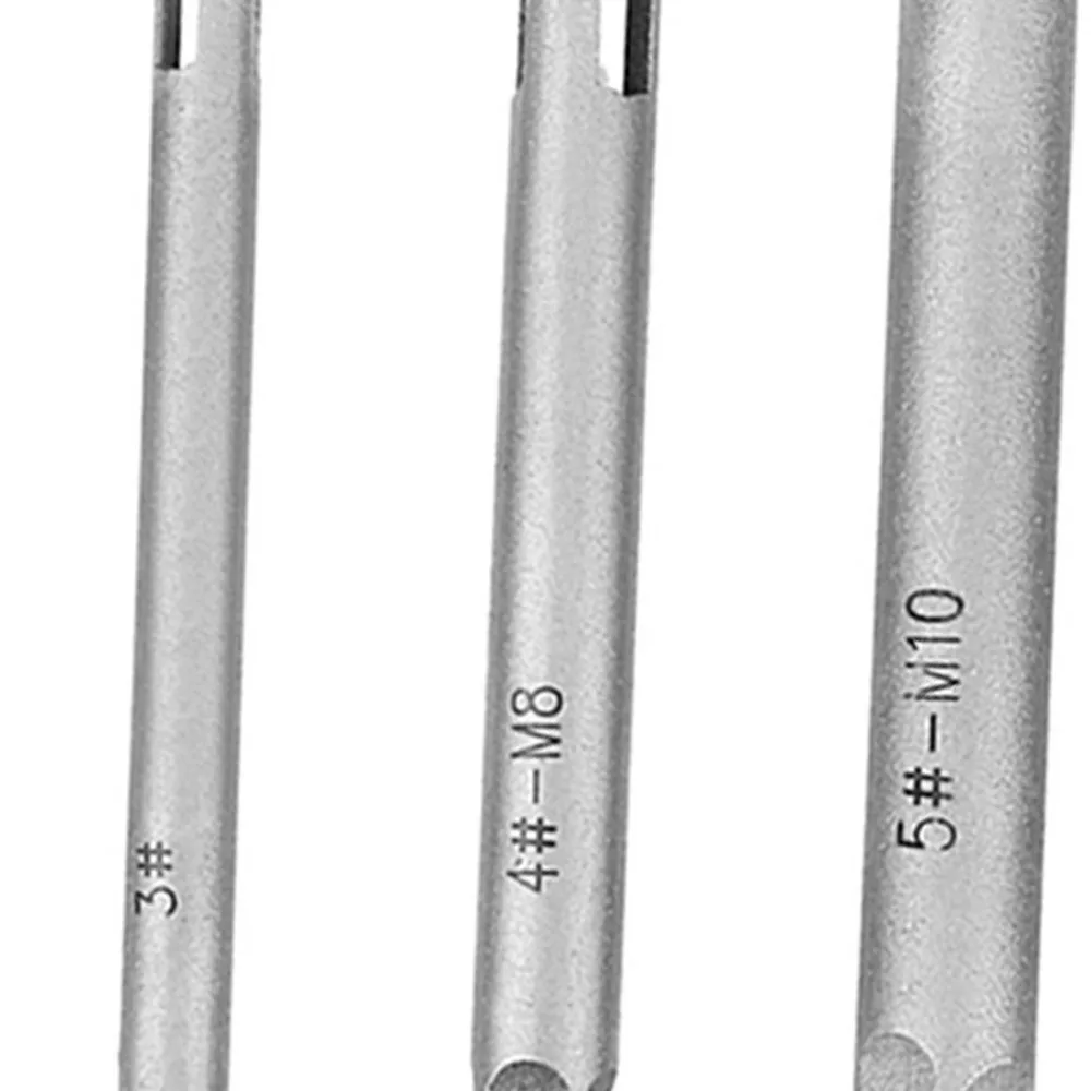 6 шт., набор экстракторов для метчиков с флейтой 3/4, подшипниковая сталь, легированная сталь, съемник винтов со сломанной головкой, 3 типа инструмента для снятия болтов
6 шт., набор экстракторов для метчиков с флейтой 3/4, подшипниковая сталь, легированная сталь, съемник винтов со сломанной головкой, 3 типа инструмента для снятия болтов