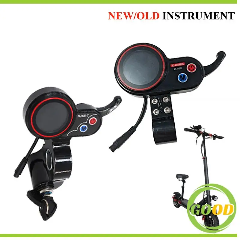 NJ AOXIONG NJAX-T Instrument Parts LCD Display For Electric Scooter Display With Locking Instrument Dashboard Accessories
NJ AOXIONG NJAX-T Instrument Parts LCD Display For Electric Scooter Display With Locking Instrument Dashboard Accessories