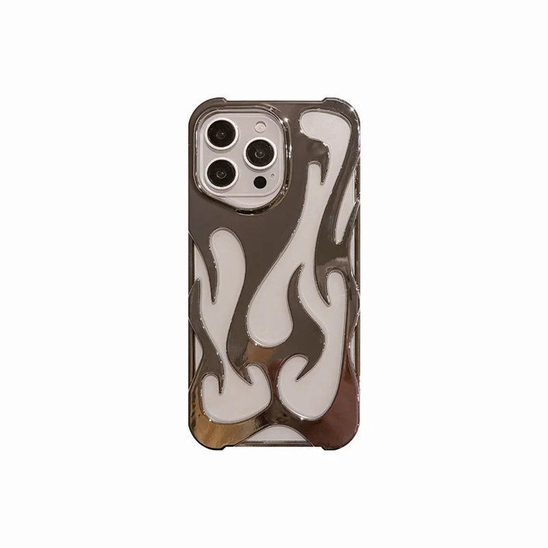 For iphone 16 15 14 Plus 13 12 11 Pro Max Fashion Matte 3D Hollowed Flame Electroplated Phone Case Creative Soft Protective Case
For iphone 16 15 14 Plus 13 12 11 Pro Max Fashion Matte 3D Hollowed Flame Electroplated Phone Case Creative Soft Protective Case