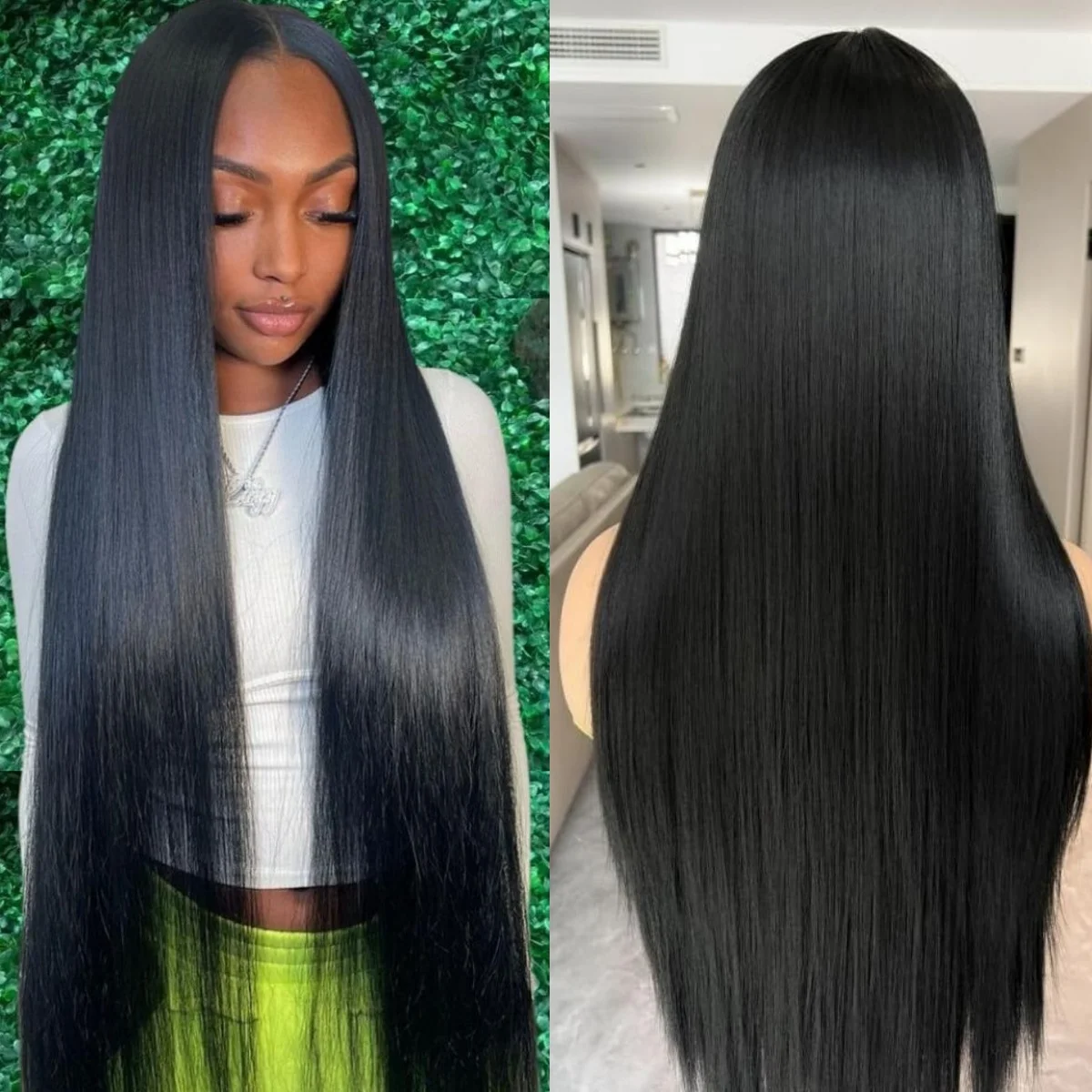 Straight Lace Front Human Hair Wigs 13×4 Natural Color Wigs 220% Density Pre Plucked Transparent Lace Frontal Wig For Women 1B
Straight Lace Front Human Hair Wigs 13×4 Natural Color Wigs 220% Density Pre Plucked Transparent Lace Frontal Wig For Women 1B
