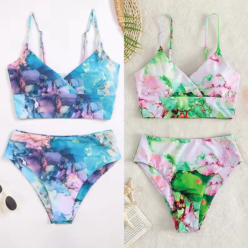 Sexy High Waist Bikini Print Swimsuit Women Swimwear Push Up Set Brazilian Bathing Suit Summer Beach Wear Swimming
Sexy High Waist Bikini Print Swimsuit Women Swimwear Push Up Set Brazilian Bathing Suit Summer Beach Wear Swimming