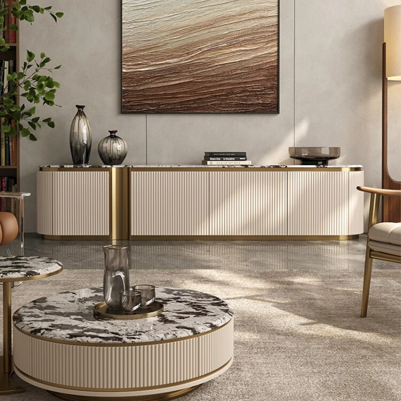 Light Luxury Display Tv Table Fireplace Monitor Living Room Designer Entertainment Tv Table Organizer Storage Muebles Furniture
Light Luxury Display Tv Table Fireplace Monitor Living Room Designer Entertainment Tv Table Organizer Storage Muebles Furniture