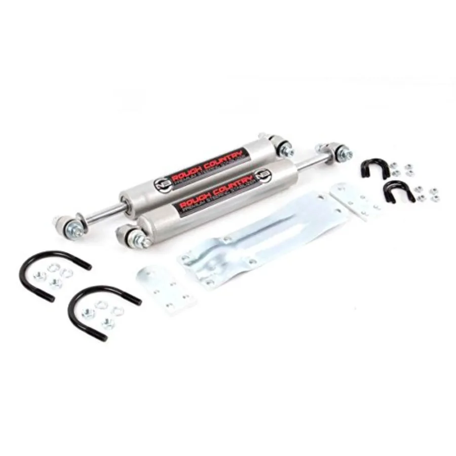 N3 Dual Steering Stabilizer for 69-87 Chevy/GMC C10/K10 - Enhances Vehicle Stability and Reduces Steering Vibration on Off-Road
N3 Dual Steering Stabilizer for 69-87 Chevy/GMC C10/K10 - Enhances Vehicle Stability and Reduces Steering Vibration on Off-Road