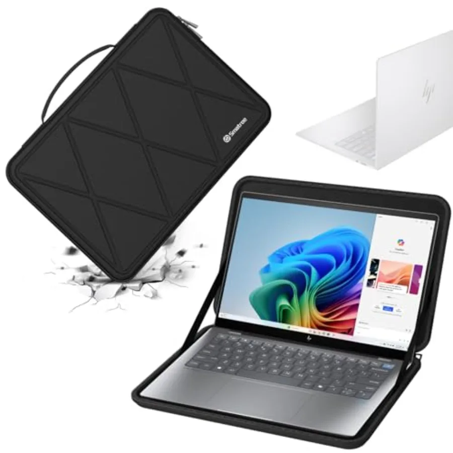 Hard EVA Protective Sleeve for 14 inch HP OmniBook X Flip 2-in-1 Laptop Next Gen AI 14, for 13 inch HP Pro x360 435 G10 Noteboo
Hard EVA Protective Sleeve for 14 inch HP OmniBook X Flip 2-in-1 Laptop Next Gen AI 14, for 13 inch HP Pro x360 435 G10 Noteboo
