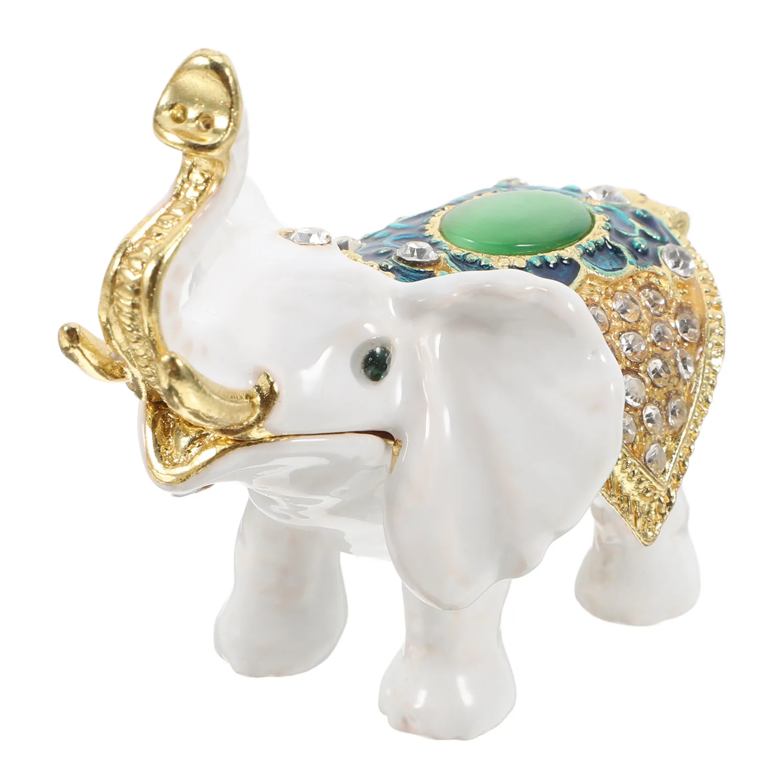 Luxury Elephant Shape Jewelry Box Sparkling Rhinestone Trinket Holder for Ring Necklace Earring Storage Animal Jewelry Container
Luxury Elephant Shape Jewelry Box Sparkling Rhinestone Trinket Holder for Ring Necklace Earring Storage Animal Jewelry Container
