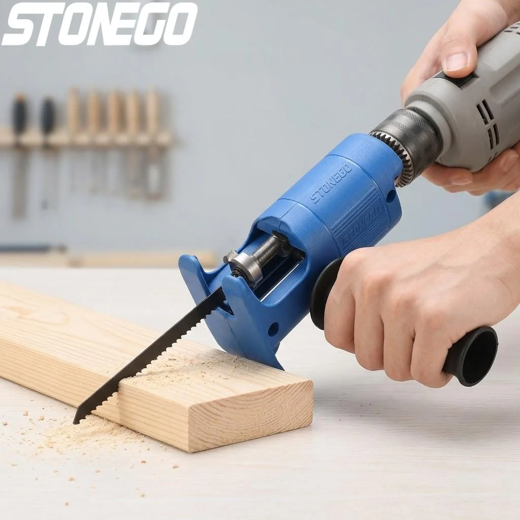 Drill Adapter Reciprocating Saw Jigsaw Woodworking Metal Cutting Power Tool Accessory DIY Professional
Drill Adapter Reciprocating Saw Jigsaw Woodworking Metal Cutting Power Tool Accessory DIY Professional