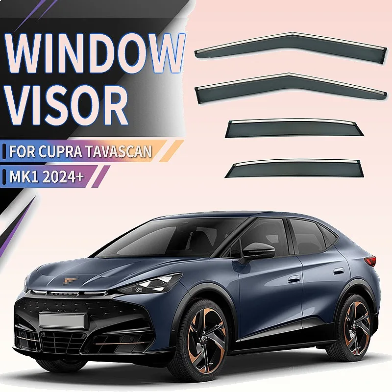 For Seat Cupra Tavascan 2024+ Car Window Visor Rain Sun Shade Awning Side Windshield Shelter Accessories
For Seat Cupra Tavascan 2024+ Car Window Visor Rain Sun Shade Awning Side Windshield Shelter Accessories