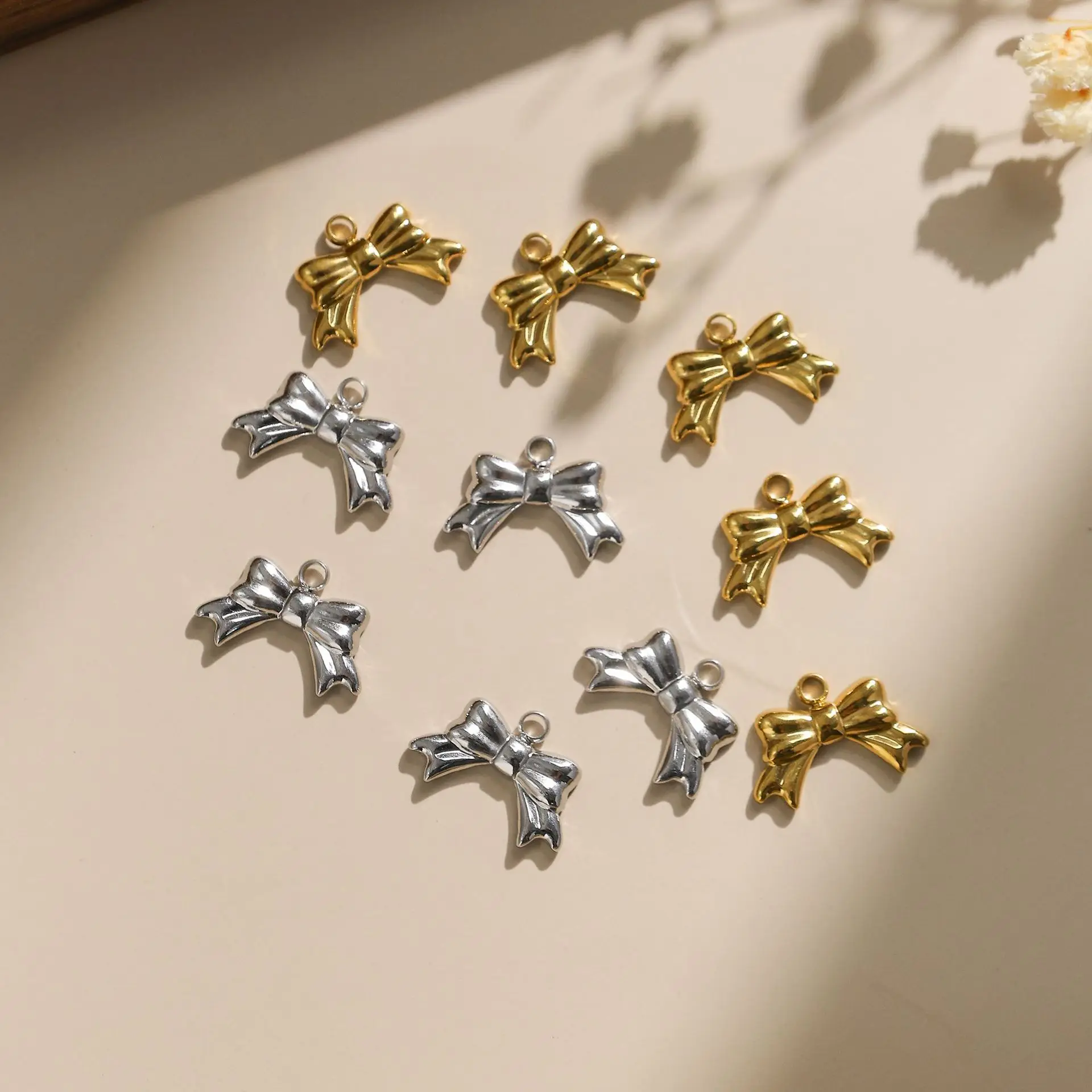 10pcs Diy Butterfly Pendant Connectors Stainless Steel Pendants Handmade Necklace Earrings Bracelet Jewelry Making Accessories
10pcs Diy Butterfly Pendant Connectors Stainless Steel Pendants Handmade Necklace Earrings Bracelet Jewelry Making Accessories