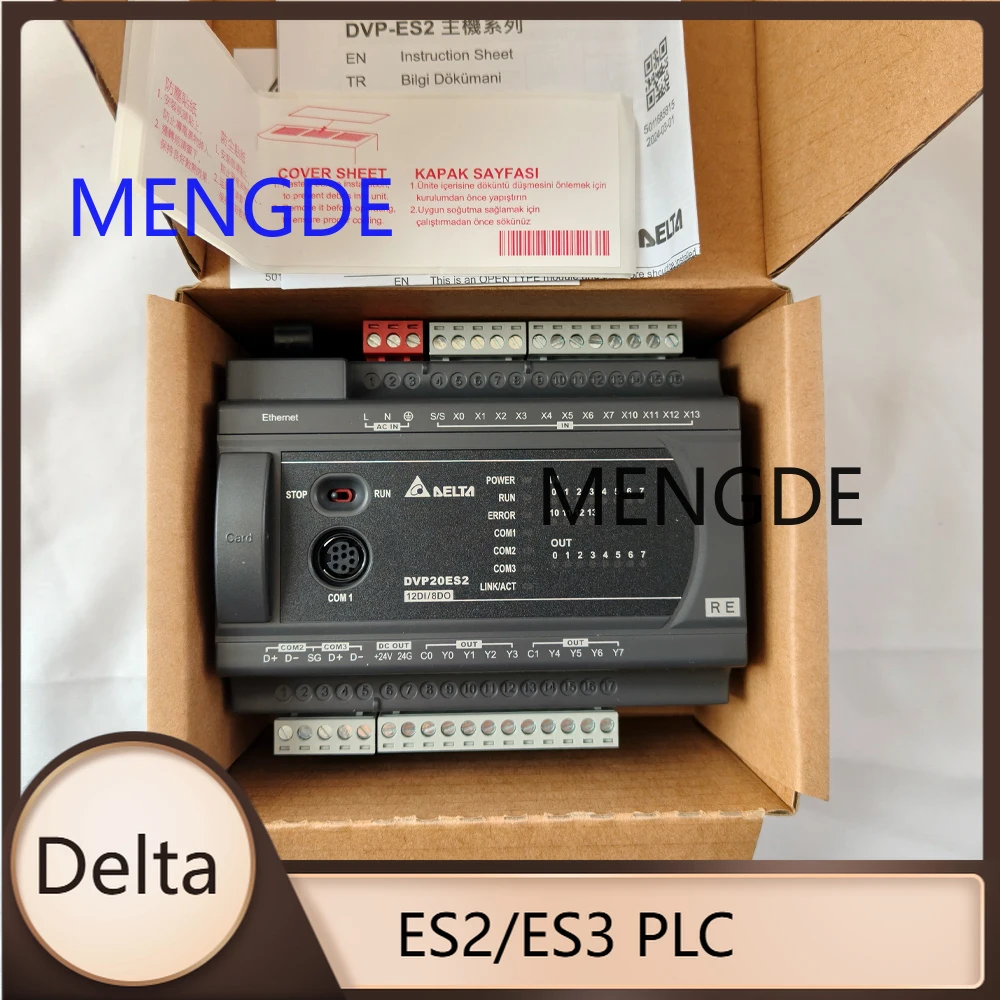 Delta ES2 Series PLC DVP16/24/32/40/58/80/60ES200R/DVP40ES200T DVP16ES200R DVP16ES200T DVP32ES200R DVP32ES200T DVP20ES200RE
Delta ES2 Series PLC DVP16/24/32/40/58/80/60ES200R/DVP40ES200T DVP16ES200R DVP16ES200T DVP32ES200R DVP32ES200T DVP20ES200RE