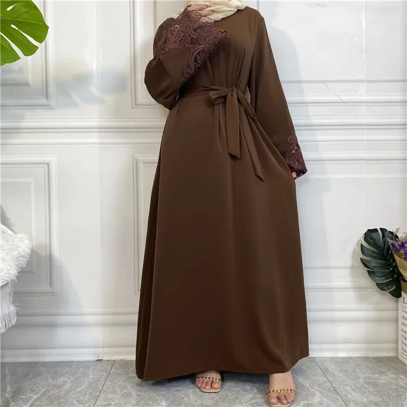 Satin Muslim Elegant Abayas for Women Maxi Dress Turkey Arabic Islam Kaftan Eid Ramadan Kaftan Gown Longue Femme Musulmane Robe
Satin Muslim Elegant Abayas for Women Maxi Dress Turkey Arabic Islam Kaftan Eid Ramadan Kaftan Gown Longue Femme Musulmane Robe