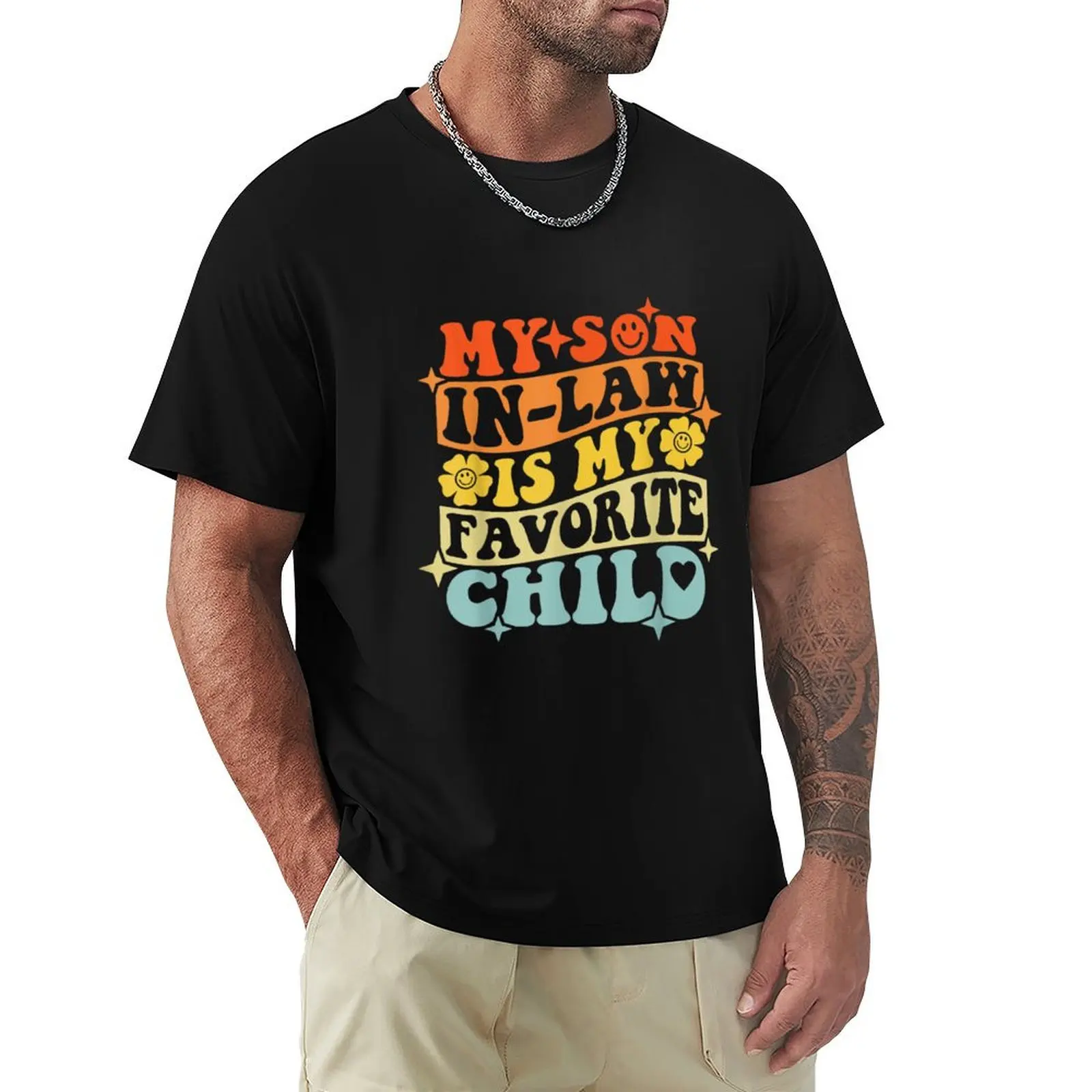 My Son In Law Is My Favorite Child Funny Family Humor Retro T-Shirt Festival Casual Short Sleeve
My Son In Law Is My Favorite Child Funny Family Humor Retro T-Shirt Festival Casual Short Sleeve