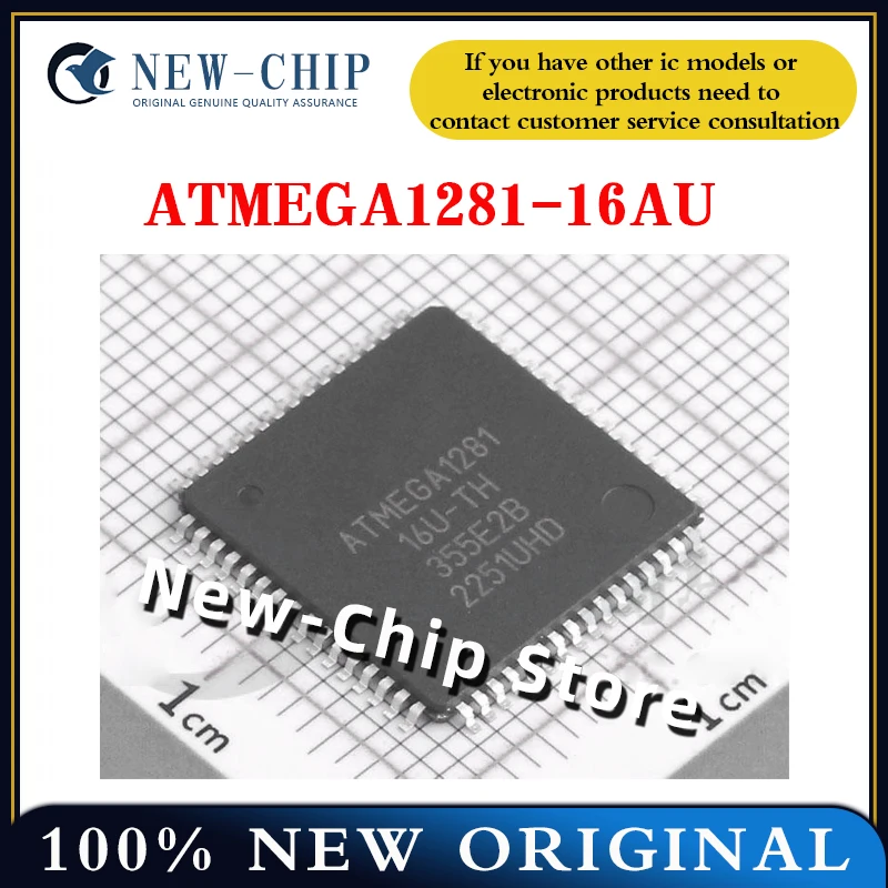 1 шт.-20 шт./лот ATMEGA1281-16AU TQFP-64 программируемый 8-битный чип управления новый оригинальный ATMEGA1281
1 шт.-20 шт./лот ATMEGA1281-16AU TQFP-64 программируемый 8-битный чип управления новый оригинальный ATMEGA1281