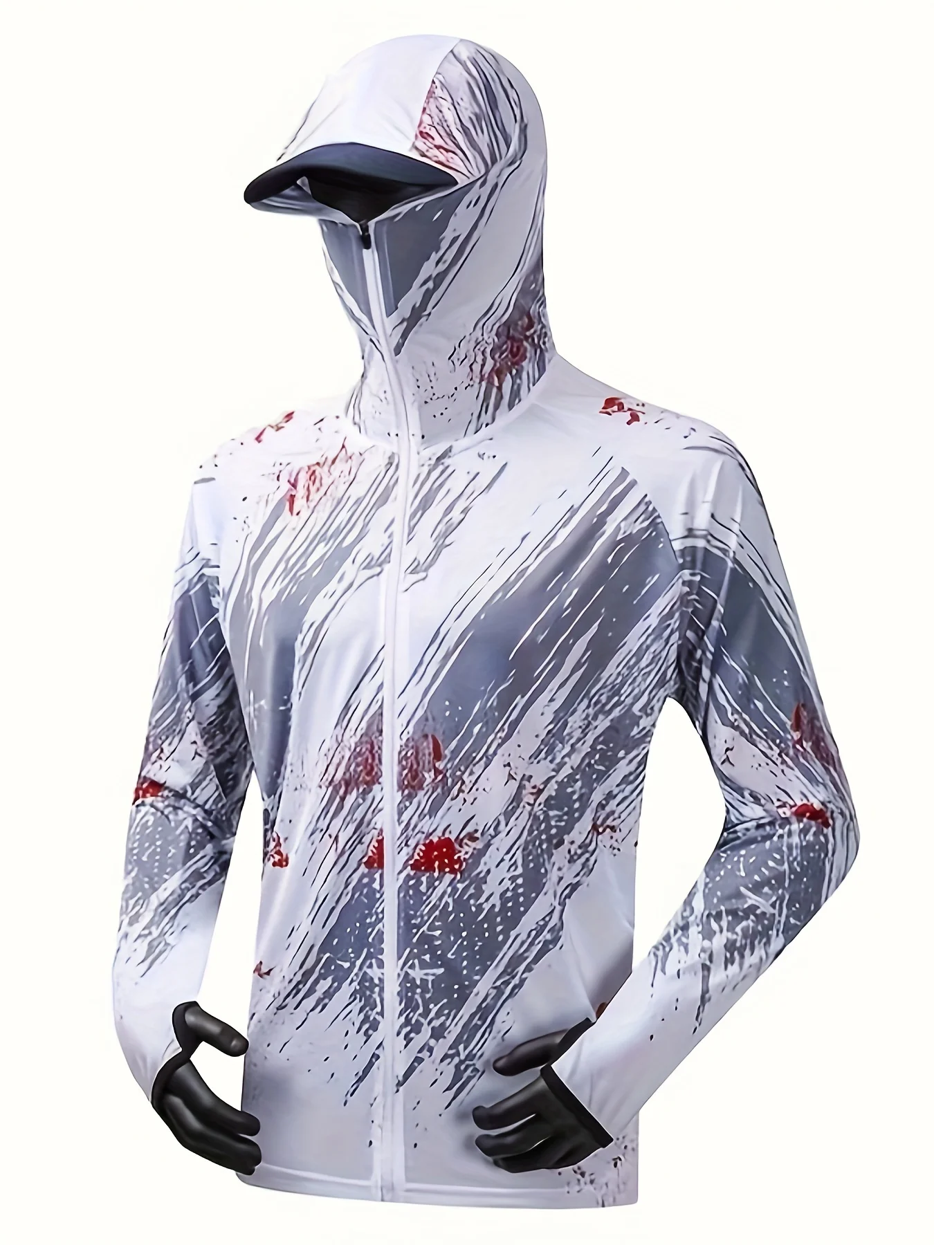 Men's Long Sleeve Fishing Jacket - Breathable, Quick-Dry, Mosquito Protection, Casual Style, Zip-Up Hooded, Sun Protection, Outd
Men's Long Sleeve Fishing Jacket - Breathable, Quick-Dry, Mosquito Protection, Casual Style, Zip-Up Hooded, Sun Protection, Outd
