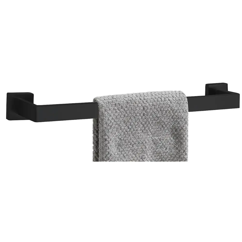 20 Inch Bathroom Towel Bar SUS304 Stainless Steel Matte Black Towel Holder Wall Mounted Heavy Duty Towel Rack Bathroom Towel
20 Inch Bathroom Towel Bar SUS304 Stainless Steel Matte Black Towel Holder Wall Mounted Heavy Duty Towel Rack Bathroom Towel