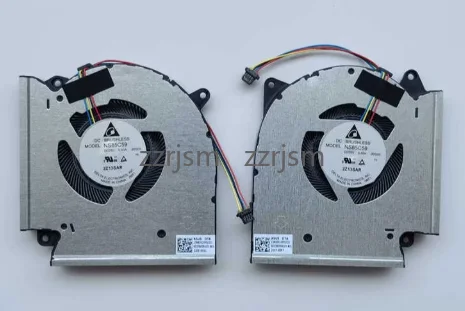New Laptop CPU GPU Cooling Fan for ASUS GL713QE G713IE NS85C59 DC05V 0.50A
New Laptop CPU GPU Cooling Fan for ASUS GL713QE G713IE NS85C59 DC05V 0.50A