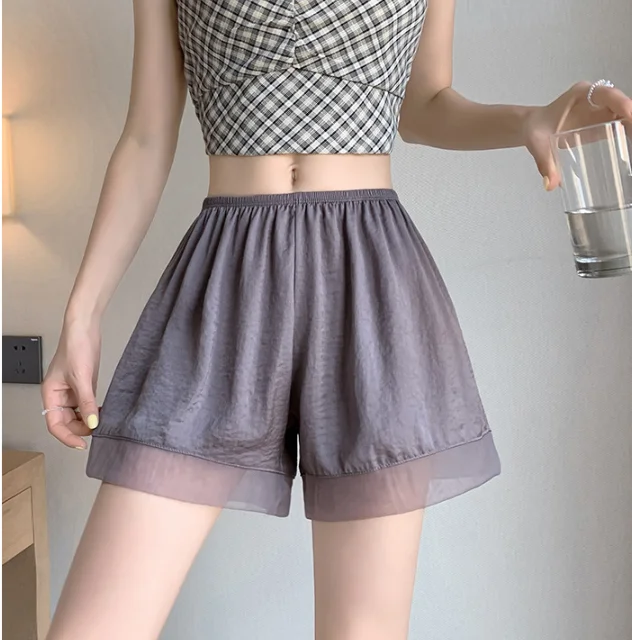 2022 Safety Pants Women's Loose Chiffon Thin Quarter Pants Lady Safety PANTS LEGGINGS Summer P1
2022 Safety Pants Women's Loose Chiffon Thin Quarter Pants Lady Safety PANTS LEGGINGS Summer P1