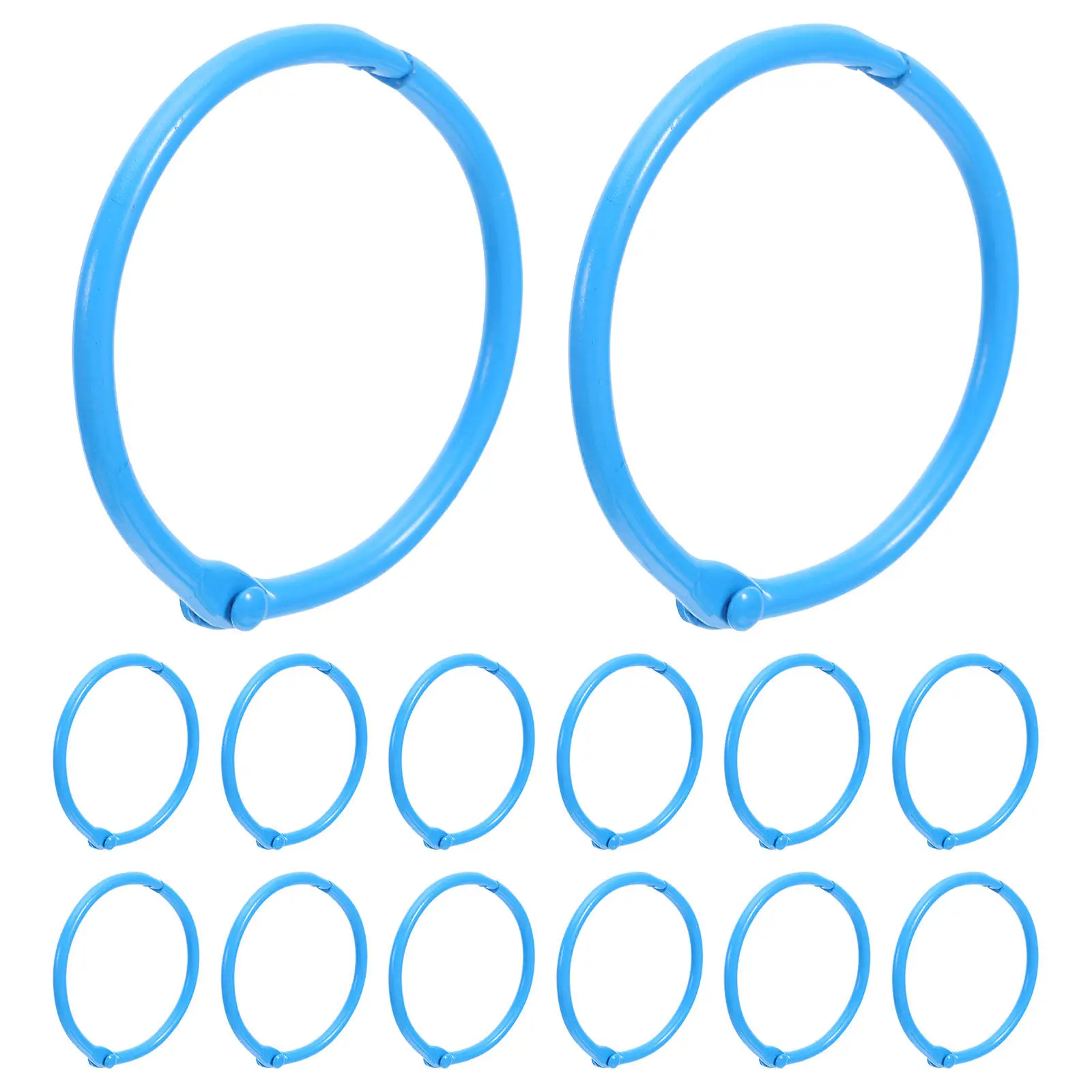 30Pcs Metal Book Binder Rings Blue Loose Leaf Rings Snap Open Index Card Circles Office Binder Supplies for Flashcards Notebook
30Pcs Metal Book Binder Rings Blue Loose Leaf Rings Snap Open Index Card Circles Office Binder Supplies for Flashcards Notebook