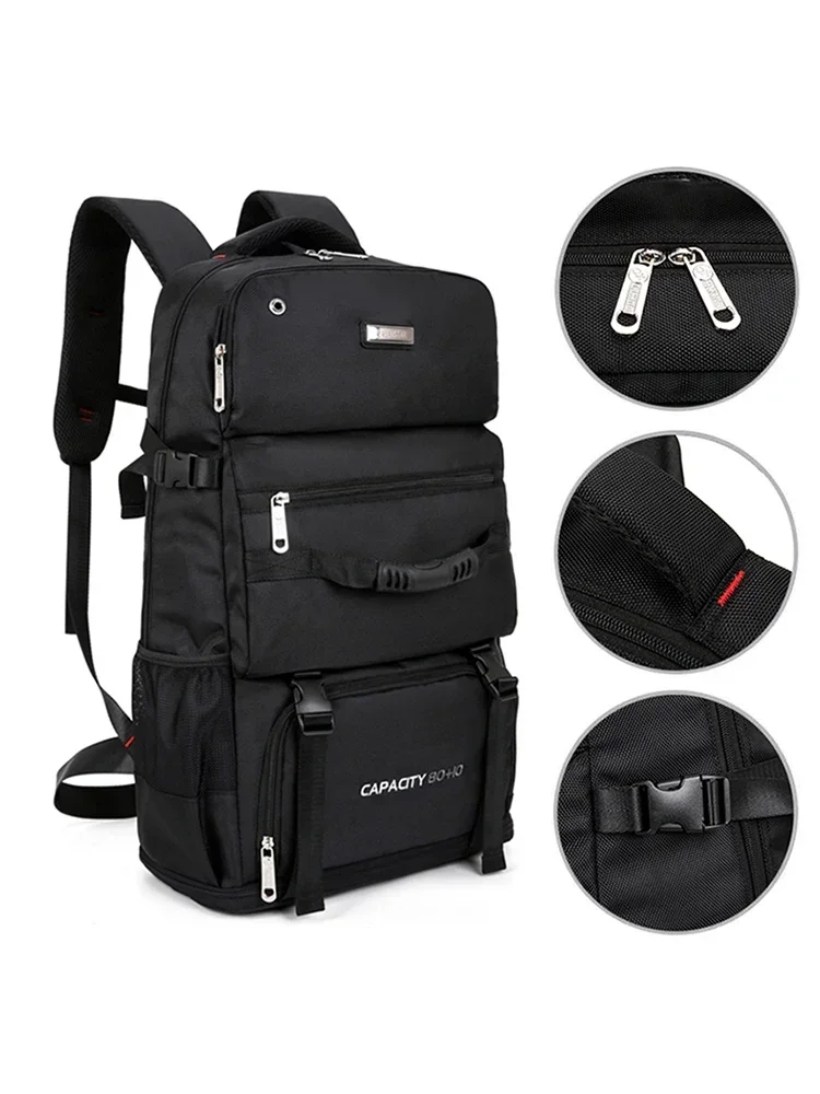 80L 90L Travel Bag Large Capacity Climbing Backpack Men Women Outdoor Camping Luggage Trekking Backpack Hiking Pack New WT1305
80L 90L Travel Bag Large Capacity Climbing Backpack Men Women Outdoor Camping Luggage Trekking Backpack Hiking Pack New WT1305