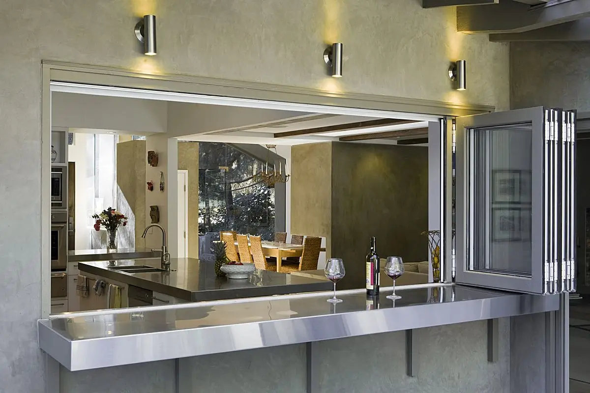 Folding Glass Window for Kitchen Cafe Customized Design Metal Frame Tempered Glass Dust Proof Aluminum Bifold Windows Decoration
Folding Glass Window for Kitchen Cafe Customized Design Metal Frame Tempered Glass Dust Proof Aluminum Bifold Windows Decoration