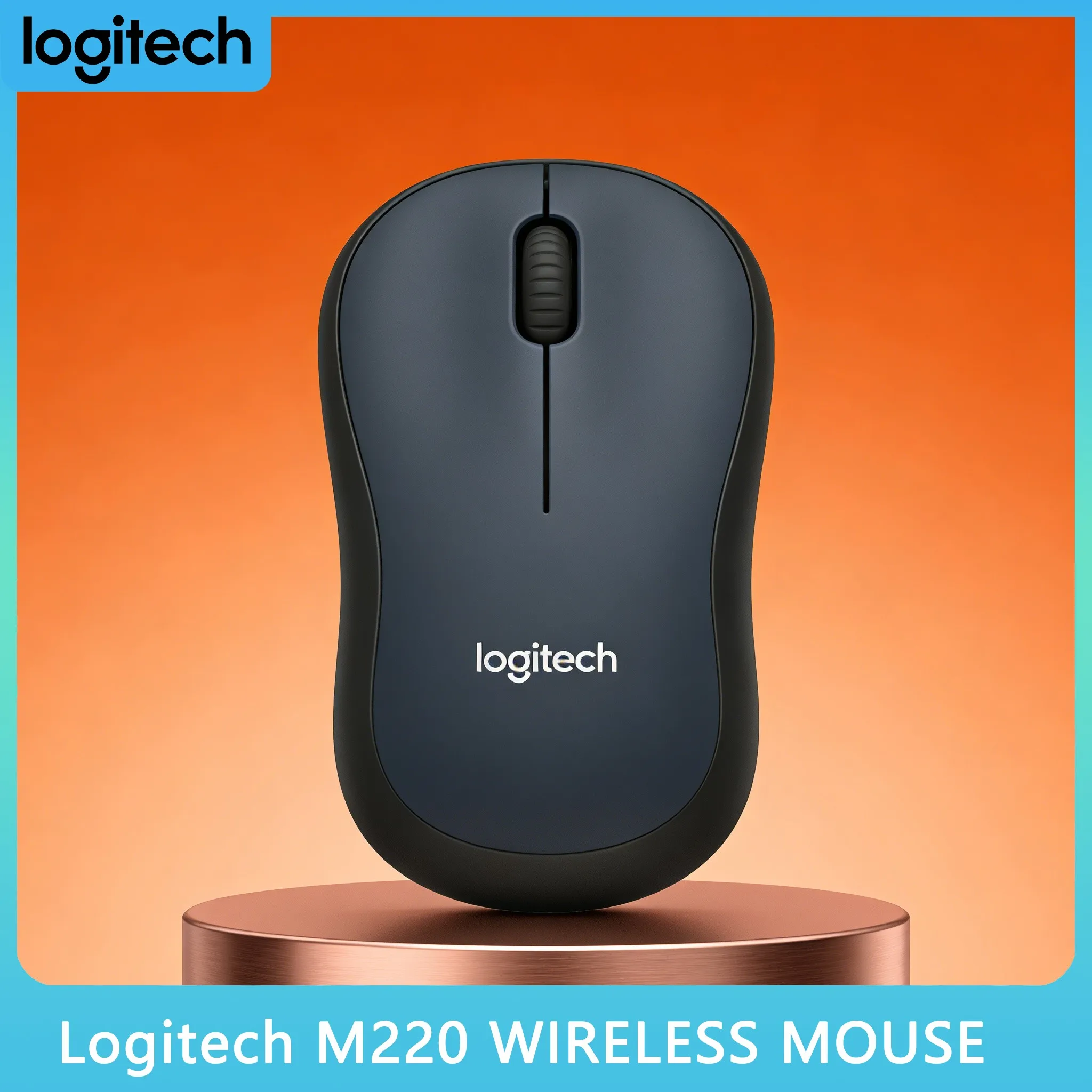 Logitech M220 Silent Wireless Mouse Office Disturbance-Free Limited Offer