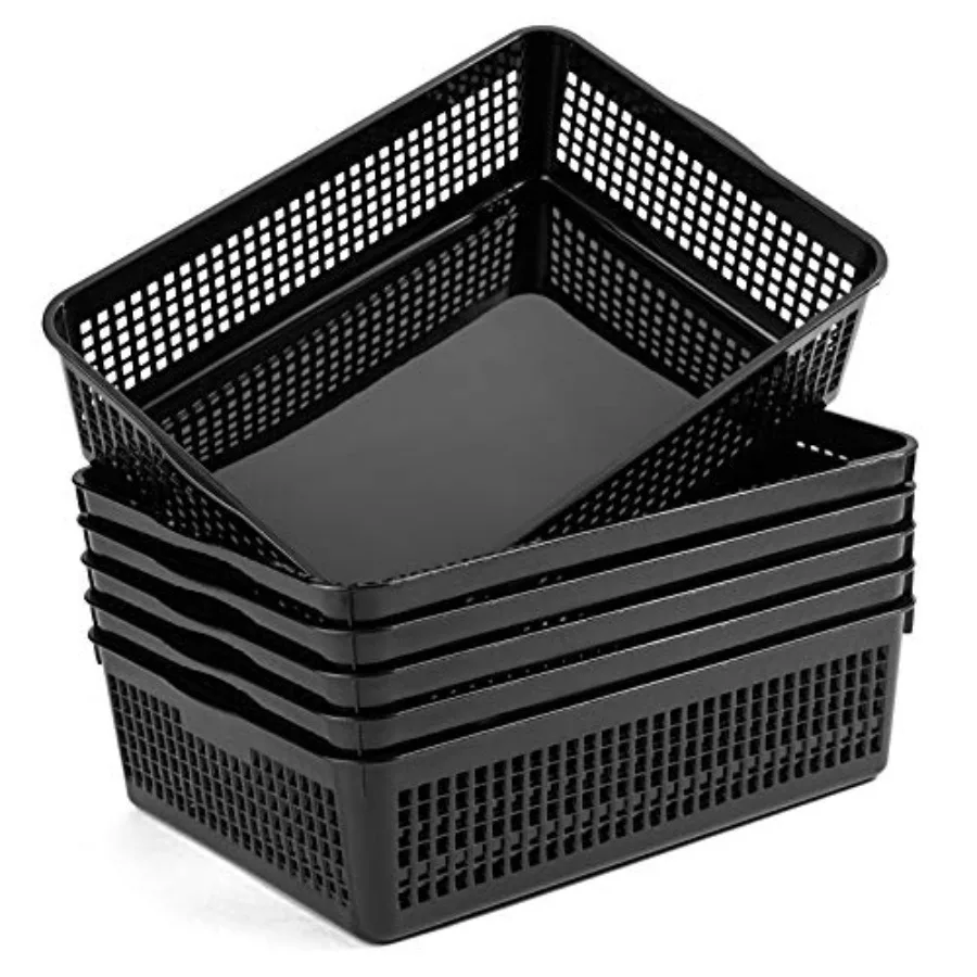 A4 Size Plastic Paper Storage Trays, Desktop File Organizer Baskets, 6-Packs
A4 Size Plastic Paper Storage Trays, Desktop File Organizer Baskets, 6-Packs