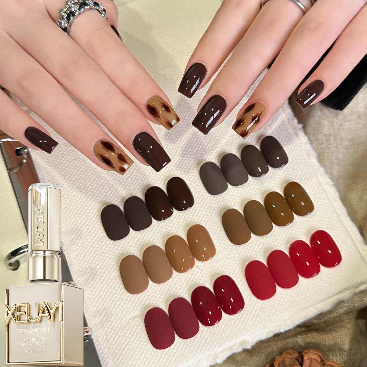 XEIJAYI 2025 Hot Sale 6 Colors Multicolor Nail Art Gel Set Long-Lasting Hema-free Tpo-free Uv Gel for Nail Salon Wholesale
XEIJAYI 2025 Hot Sale 6 Colors Multicolor Nail Art Gel Set Long-Lasting Hema-free Tpo-free Uv Gel for Nail Salon Wholesale