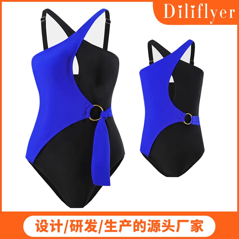 One-Piece Swimsuit for Women Slim Fit Sexy Color Block Swimwear Beach Parent-Child Outfit In Stock Wholesale
One-Piece Swimsuit for Women Slim Fit Sexy Color Block Swimwear Beach Parent-Child Outfit In Stock Wholesale